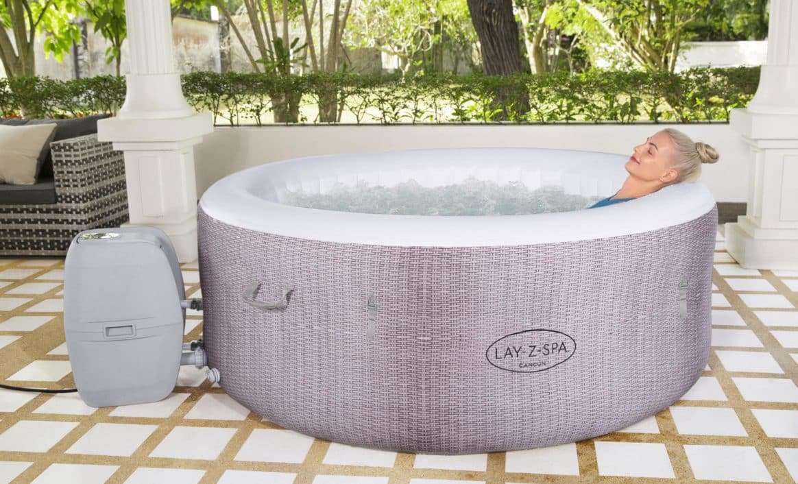 Oppblsåbart boblebad Cancun AirJet